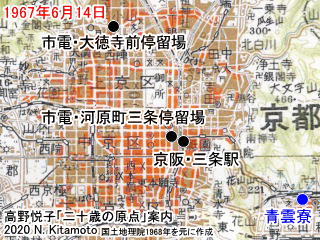 大徳寺地図