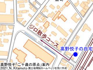 ジロ散歩コース地図