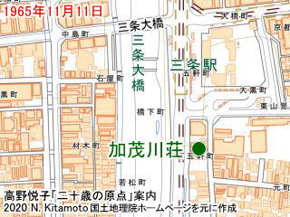 加茂川荘地図