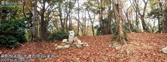 現在の雲取山山頂